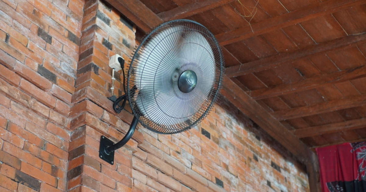 ventilador de parede